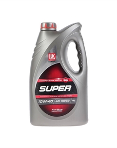 Моторное масло Супер 10W-40, API SG/CD, полусинтетическое, 4 л 19192 Лукойл
