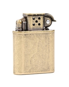 Зажигалка газовая «Пламя», металлическая, пьезо Сима-ленд