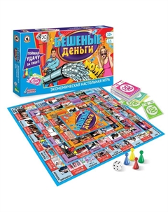 Экономическая настольная игра «Бешеные деньги» Русский стиль