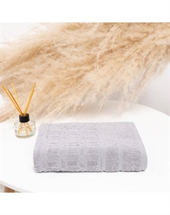 Полотенце махровое Space, размер 70х130 см, цвет серый, 320г/м, 100% хлопок Дм