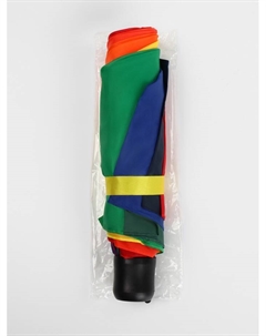 Зонт механический «Радуга», 3 сложения, 8 спиц, R=48/55 см, d=96 см, разноцветный Qf