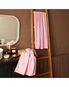Полотенце махровое «», 70×140 см, хлопок 100%, розовое Экономь и я
