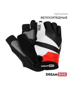 Перчатки велосипедные, с гелевыми вставками, мужские, р. XL Dream bike