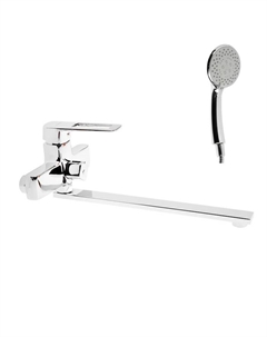 Смеситель для ванны Accoona A71109, однорычажный, латунь, хром