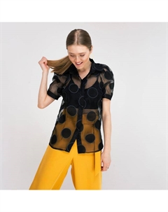 Блузка женская : Green trend, размер 46, чёрный Minaku