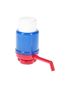 Помпа для воды "Дельфин" Эко, механическая, под бутыль от 11 до 19 л, триколор