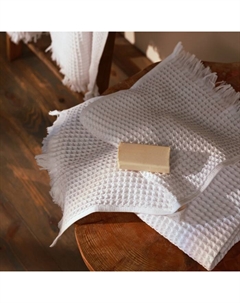 Полотенце вафельное SL HOME: Boho «Блан де Блан» 90×150 см, хлопок 100%, белое Sima-land home