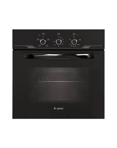 Духовой шкаф Gefest ДГЭ 621-01, газовый, 52 л, газ-контроль, гриль, чёрный