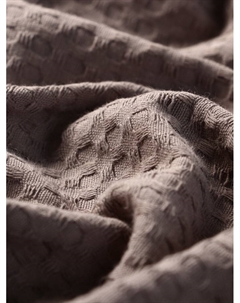 Плед вафельный «» Waffle, 150×240 см, серый, вафля 195 г/м² Этель