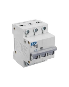 Автоматический выключатель ВА 47-63, 3Р 25А (C) 4,5кА -М Etp