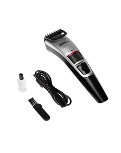 Триммер для волос Sakura SA-5529LG, для бороды/усов, 0.5-10 мм, АКБ, серебристо-чёрный Сакура