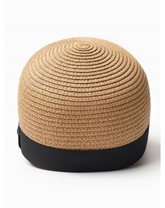 Кепка женская плетёная, коричневая, размер 58 Minaku