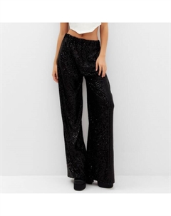 Брюки из пайеток женские Celebration, размер 48, чёрные Mist
