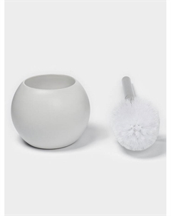 Ёршик для унитаза Wave, белый Доляна