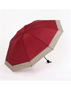 Зонт механический «Матрикс», 4 сложения, 10 спиц, R = 53 см, цвет МИКС Qf