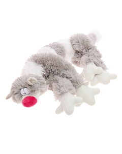 Мягкая игрушка «Кот Бекон», 112 см, цвет бело-серый Fancy