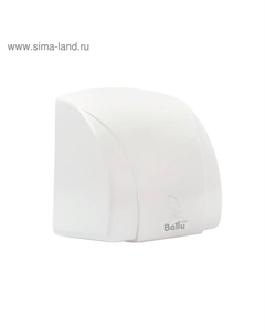 Сушилка для рук Ballu BAHd=1800, 1.8 кВт, max скорость потока 18 м/с, уровень шума 65 дБ