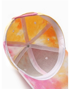 Кепка женская Tie-dye, жёлтая, размер 54-56 Minaku