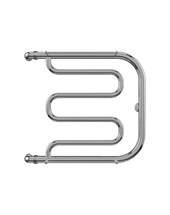 Полотенцесушитель водяной Royal Thermo «Фокстрот», 500×500 мм, с полкой, хром Royal thermo