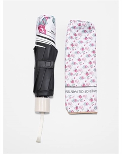 Зонт механический The flower, эпонж, 4 сложения, 8 спиц, R=48/56 см, d=96 см, МИКС Qf