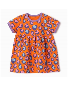 Платье для девочки «Лео», размер 62 см, оранжевое Bloom baby