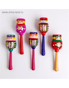 Погремушка на палочке «Музыкант», МИКС Нескучные игры