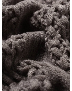 Плед с бахромой «» Gray knit, 130×170 см, серый, акрил 100% Этель