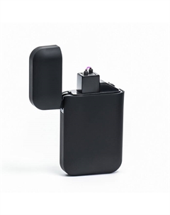 Зажигалка электронная «Классика», дуговая, USB, чёрная Сима-ленд