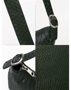 Сумка женская кросс-боди на молнии, 26×3×21 см, зелёная Textura