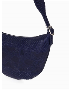 Сумка женская кросс-боди на молнии, 26×3×21 см, синяя Textura