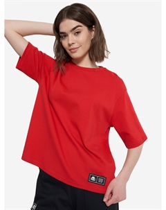 Футболка женская оверсайз, Красный Kappa