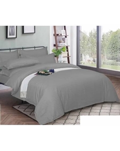 Постельное белье Postel'no Меренго Евро (страйп-сатин) Аэлита