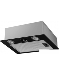 Кухонная вытяжка Bay 45 Push (черный) Maunfeld