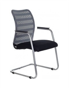 Кресло CH-599AV/32G/TW-11 (черный/серый) Бюрократ