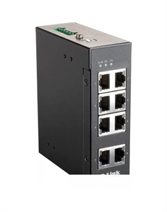Неуправляемый коммутатор DIS-100E-8W/A1A D-link