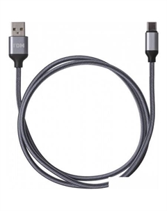 Кабель USB Type-A - USB Type-C SQ1810-0311 (1 м, серый) Tdm electric