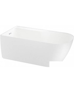 Ванна Camellia 2.0 167x82 236201001 (отдельностоящая ванна (левая) белый глянец, экран, ножки, сифон-автомат хром) Wellsee