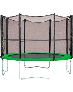 Батут Acrobat-D252 (зеленый, с сеткой) Sundays