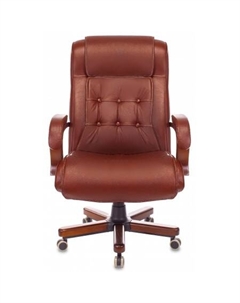 Кресло T-9926WALNUT светло-коричневый Бюрократ