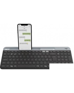 Клавиатура K580 Slim 920-009208 (графитовый) Logitech