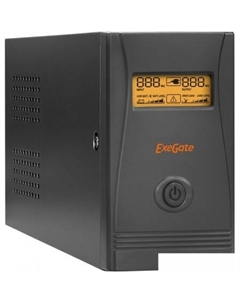Источник бесперебойного питания Power Smart ULB-600.LCD.AVR.C13.RJ.USB Exegate