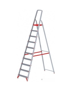 Лестница-стремянка NV 311 алюминиевая профессиональная 10 ступеней Новая высота