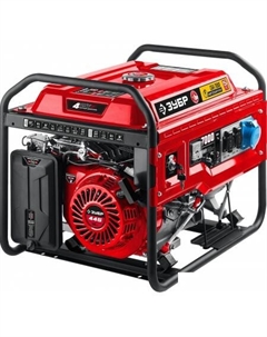 Бензиновый генератор СБА-7000 Зубр