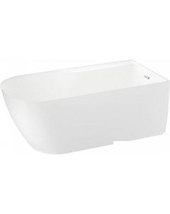 Ванна Camellia 2.0 167x82 236202001 (отдельностоящая ванна (правая) белый глянец, экран, ножки, сифон-автомат хром) Wellsee