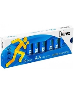 Батарейки Ultra Alkaline AA 10 шт LR6-M10 Mirex