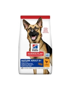 Сухой корм для собак Hill's Science Mature Adult 6+ с курицей