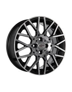 Литой диск X'trike X-125 16x6.5" 4x100мм DIA 60.1мм ET 48мм BKMFP