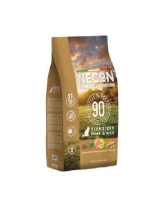 Сухой корм для кошек Necon Для стерилизованных кошек со свининой и рисом / NW008