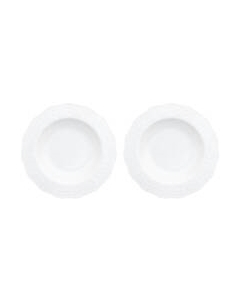 Набор тарелок Elan Gallery Белый узор / 540155 Elan gallery