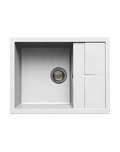 Мойка кухонная Elleci Unico 125 Bianco Titano G68 / LGU12568